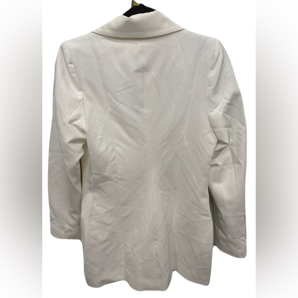 NWT Show Me Your Mumu Save the dress white blazer Rhinestone Elegant Mini Sz S - Picture 5 of 11